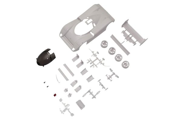 JAGUAR XJR-14 White Body set (w/rims) MZN239