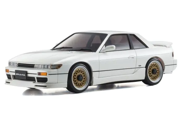 ミニッツ ボディ 日産 シルビア K's（S13）エアロ パールホワイト