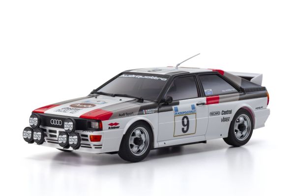 ASC MA020 アウディ クアトロ  ラリー アクロポリス 1982 優勝車 #9 MZP491AC