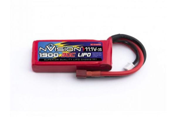nVision LiPo 3s 11,1V 1900 30C Deans NVO1809