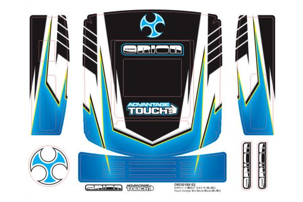 Touch Charger Skin Decal (Racer/BL/BK) ORI30189-S2
