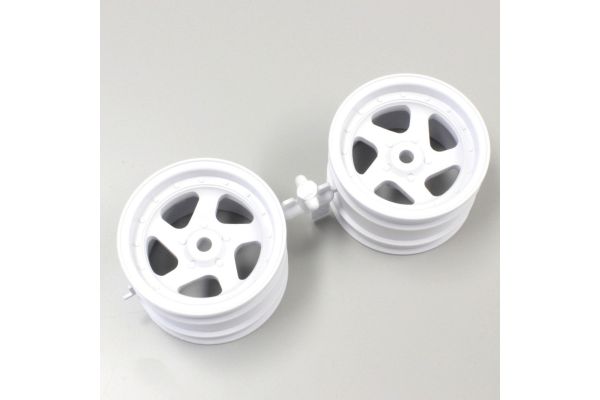 5スポークホイール43mm (ホワイト/2入/オプティマ) OTH244WB