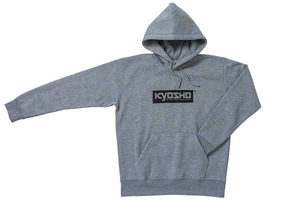 KYOSHO Box Logo Hoodie (Gray/L) KOS-PK01GY-L