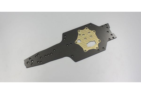 Carbon Main Chassis & 7075S Engine Plate R246-3701