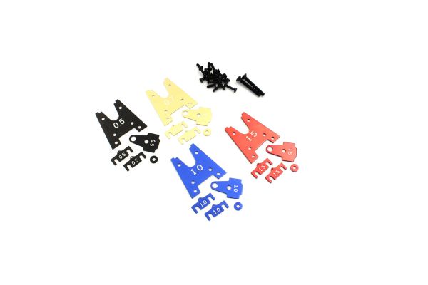 Ride Height Spacer Set 0.5/0.7/1.0/1.5mm R246-3709