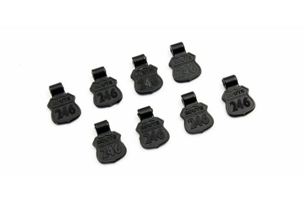 R246 Rubber Knob for Body Pin 6mm / 8pcs R246-9003