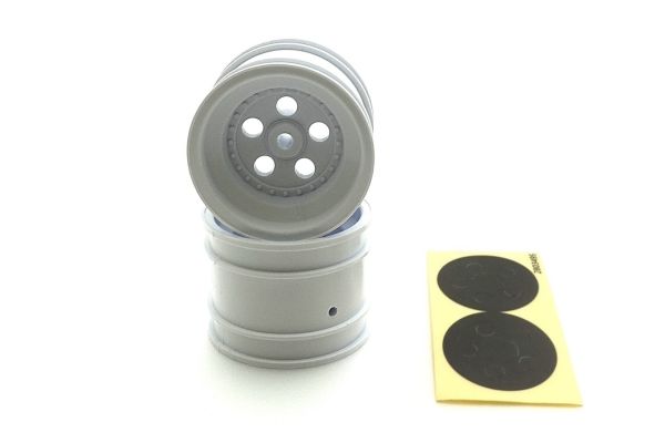 Rear Wheel (White/2pcs/Tomahawk) SCH008W