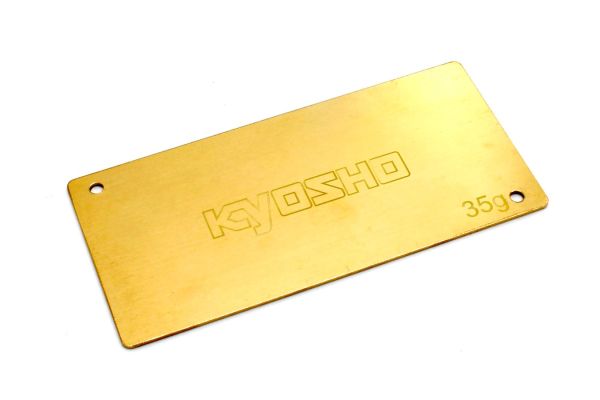 バッテリーウェイト(35g/ブラス/RB7.5) UBW004