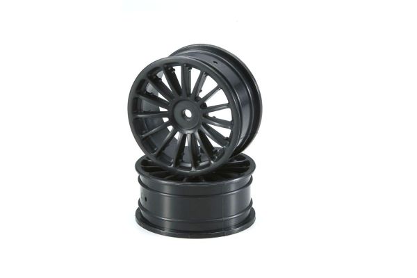 Wheel(15-Spoke/Black/24mm/2pcs) VZH003BKB