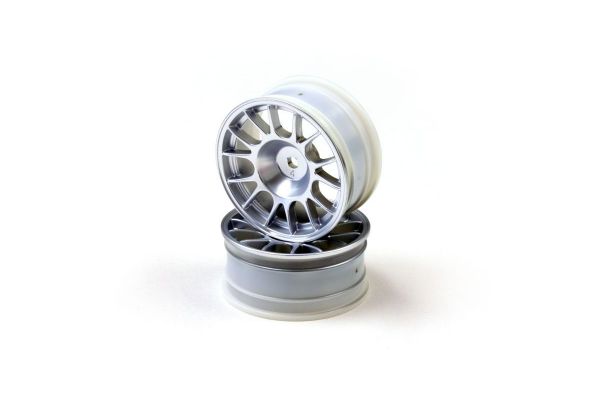 Wheel(14-Spoke/Chrome/Offset4mm/24mm/2p) VZH009CM