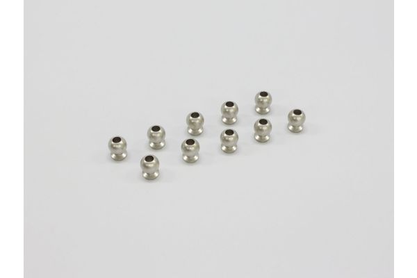 6.8mm Flanged Hard Ball (3mm Hole/10Pcs) W0154
