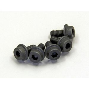 キャップビス(M4x8/フランジ付/5入)  1-S24008F