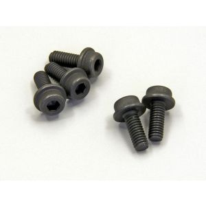 キャップビス(M4x10/フランジ付/5入)  1-S24010F