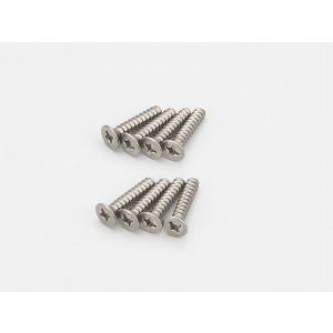 TP Flat Head Screw(Titanium/M3x15/8pcs) 1-S33015TPT