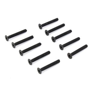 Flat Head Screw(Hex/M3x22/10pcs) 1-S33022H