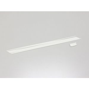 カラーアンテナ白キャップツキ(6pcs)  1705