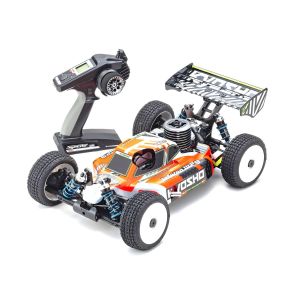 1/8スケール ラジオコントロール 21エンジン 4WDレーシングバギー レディセット インファーノ MP9 TKI4 V2 33021C