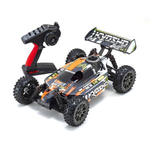 1/8スケール ラジオコントロール 21エンジン 4WD レーシングバギー レディセット インファーノ NEO 3.0 カラータイプ3 オレンジ 33012T3