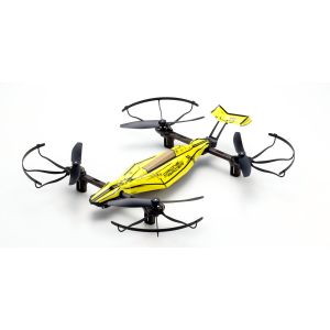 1/18スケール ラジオコントロール ドローンレーサー DRONE RACER ZEPHYR(ドローンレーサー ゼファー) スマッシング イエロー  レディセット 20572Y