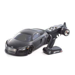 EPフェーザー VE アウディ R8 マットブラック 1/10 4WD レディセット 30916J