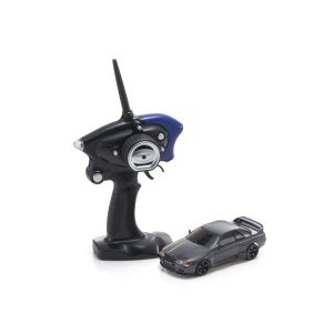 ミニッツAWD MA-020スポーツ レディセット 日産 スカイライン GT-R ニスモ (R32) ガンメタリック【ドリフトタイヤ標準装着済み】 32138GM