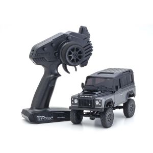 ミニッツ4×4 レディセット ランドローバー ディフェンダー 90 オートバイオグラフィー コリスグレー / サントリーニブラック 32526GM