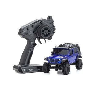 ミニッツ4×4 レディセット ジープ ラングラー アンリミテッド ルビコン アクセサリー付 オーシャンブルーメタリック 32528MB