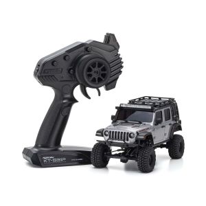 ミニッツ4×4 レディセット ジープ ラングラー アンリミテッド ルビコン アクセサリーパーツ付 ビレットシルバーメタリック 32528S