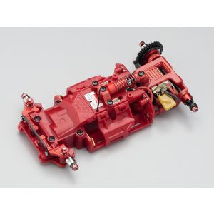 MR-03 TXレス シャシーセット Tiki Tiki仕様 レッド  32751