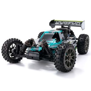 1/8スケール ラジオコントロール 21エンジン 4WDレーシングバギー レディセット インファーノ NEO 4.0 カラータイプ2 KT-231P+付 33029T2S