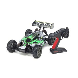 1/8スケール ブラシレスパワード 4WD レーシングバギー インファーノ NEO 3.0 VE カラータイプ1 グリーン KT-231P+付 34108T1
