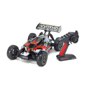1/8スケール ブラシレスパワード 4WD レーシングバギー インファーノ NEO 3.0 VE カラータイプ2 レッド KT-231P+付 34108T2