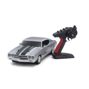 1/10 EP 4WD フェーザーMk2 FZ02L レディセット 1970 シボレー シェベル SS454 LS6 コルテッツシルバー 34416T1