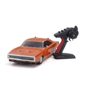 1/10 EP 4WDフェーザーMk2 FZ02L レディセット 1970 ダッジ チャージャー ヘミオレンジ 34417T1C