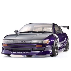 1/10 EP 2WD フェーザーD2 FZD2シリーズ レディセット 日産 シルビア S13 チューンド・バージョン パープル 34503T1