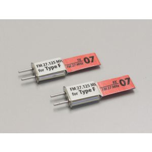 クリスタルセット FM27MHz-07バンド(フタバ用)  36210-F07