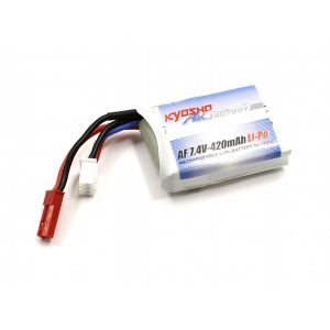 7.4V-420mAh LiPo バッテリー 71814