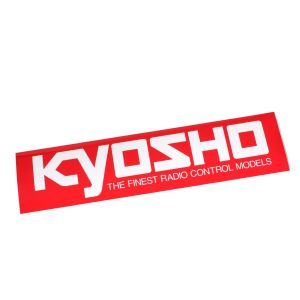 KYOSHO ロゴステッカー (L/W360xH90) 87004B