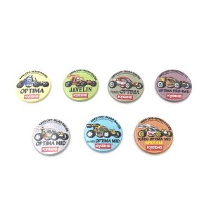 ビンテージバギー缶バッチ 4WDシリーズ詰め合わせ(7種) 87526