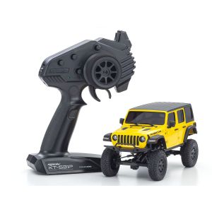 ミニッツ4×4 レディセット ジープ ラングラー アンリミテッド ルビコン ヘラヤライエロー 32521Y