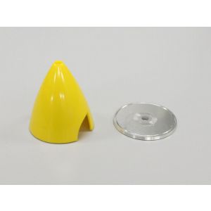 ナイロンスピンナー62mm(黄)アダプタ無し  90422-62