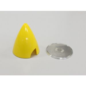 ナイロンスピンナー70mm(黄)アダプタ無し  90422-70