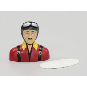 パイロット人形スポーツタイプ102S(グレー・赤)  90904