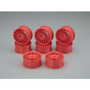 エアロ24ホイル(15本スポーク/蛍光ピンク)8個入り 92012-8KPC