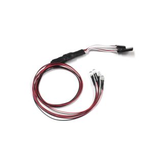 LEDライトユニット (Φ5 / 4灯 / L=400 / レッド) 97054-4R-C