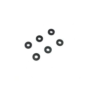 アルミカラー(φ3x7x1mm/ブラック/6入) 97059-01BK