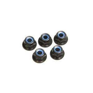 Nut(M4x5.6) Flanged Nylon (5pcs) 1-N4056FNB