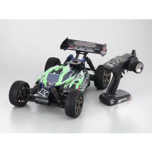 1/8 GP 4WDレーシングバギー インファーノ NEO 2.0 レディセット T2 ブラック/グリーン 31684T2