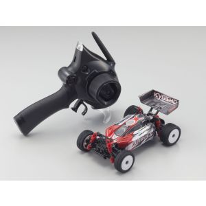 ミニッツバギー MB-010 ASF2.4GHzシステム レーザーZX-5FS レッド/グレイ レディセット 32282RG