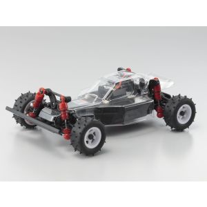 ミニッツバギー MB-010 ASF2.4GHzシステム ボディ/シャシーセット オプティマ クリアボディ仕様  32281BCCL
